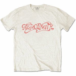 Aerosmith tričko Classic Logo Natural S