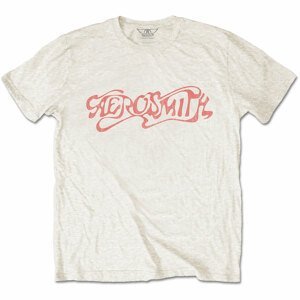 Aerosmith tričko Classic Logo Natural L