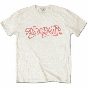 Aerosmith tričko Classic Logo Natural XXL