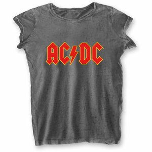 AC/DC tričko Logo Šedá L