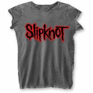 Slipknot tričko Logo Šedá S