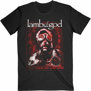 Lamb of God tričko Gas Masks Waves Čierna L