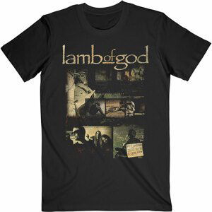 Lamb of God tričko Album Collage Čierna XL
