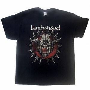 Lamb of God tričko Radial Čierna M