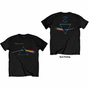 Pink Floyd tričko Dark Side of the Moon Flipped Čierna S