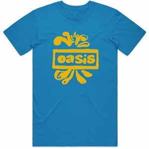 Oasis tričko Drawn Logo Modrá S