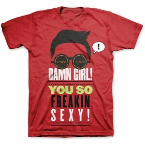 PSY tričko Sexy Červená XL