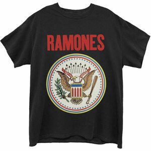 Ramones tričko Full Colour Seal Čierna XL