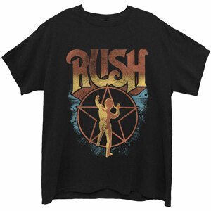 Rush tričko Starman Čierna XL