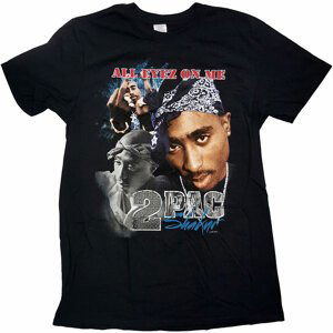 2Pac tričko All Eyez Homage Čierna S