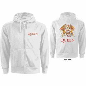 Queen mikina Classic Crest Biela L