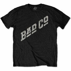 Bad Company tričko Slant Logo Čierna M