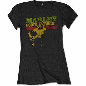 Bob Marley tričko Roots, Rock, Reggae Čierna S