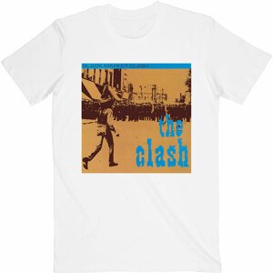 The Clash tričko Black Market Biela M