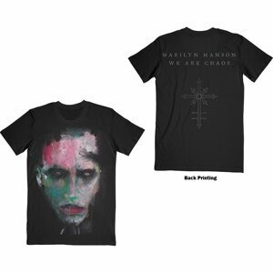 Marilyn Manson tričko We Are Chaos Čierna XL