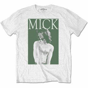 The Rolling Stones tričko Mick Photo Version 2 Biela XXL