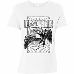 Led Zeppelin tričko Icarus Burst Biela L
