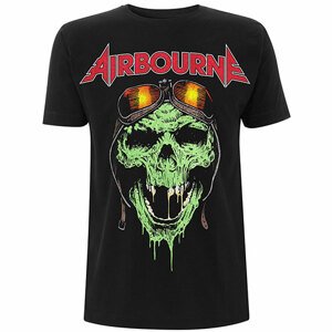 Airbourne tričko Hell Pilot Glow Čierna M