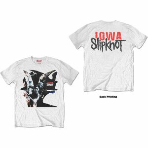 Slipknot tričko Iowa Goat Shadow Biela M