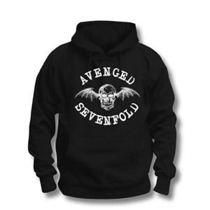 Avenged Sevenfold A7X mikina Logo Čierna S