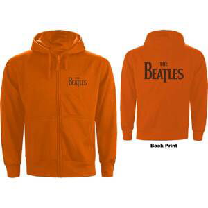 The Beatles mikina Drop T Logo Oranžová L