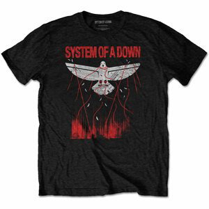 System of a Down tričko Dove Overcome Čierna XL