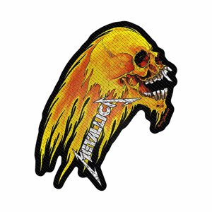 Metallica Flaming Skull Cut-Out