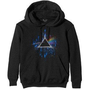 Pink Floyd mikina Dark Side of the Moon Blue Splatter Čierna XXL