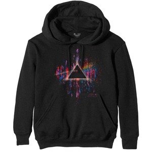 Pink Floyd mikina Dark Side of the Moon Pink Splatter Čierna XXL