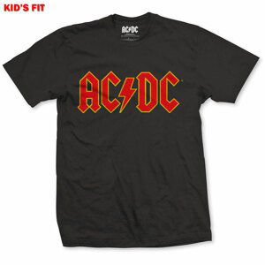 AC/DC tričko Logo Čierna 5-6 rokov