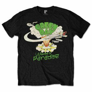 Green Day tričko Welcome to Paradise Čierna S