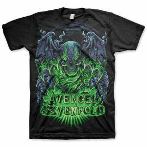 Avenged Sevenfold A7X tričko Dare to Die Čierna XL