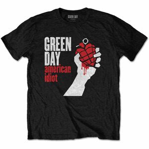 Green Day tričko American Idiot Čierna L