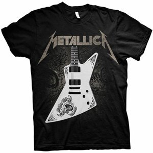 Metallica tričko Papa Het Guitar Čierna M