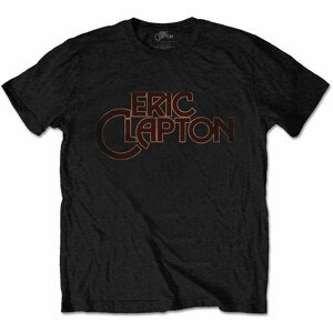 Eric Clapton tričko Big C Logo Čierna XL