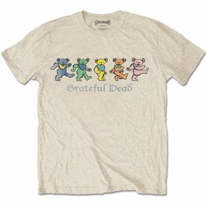 Grateful Dead tričko Dancing Bears Natural XL