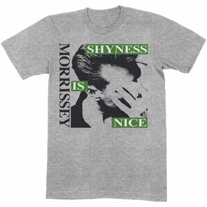 Morrissey tričko Shyness Is Nice Šedá XL