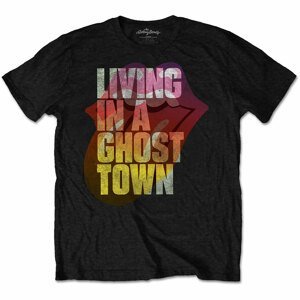 The Rolling Stones tričko Ghost Town Čierna S
