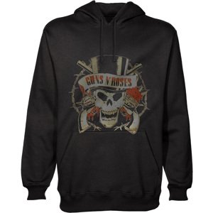 Guns N’ Roses mikina Distressed Skull Čierna M