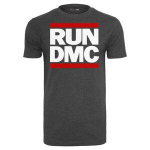 Run-DMC tričko Logo Šedá M