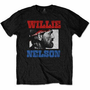 Willie Nelson tričko Stare Čierna XL