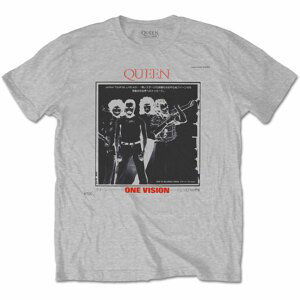 Queen tričko Japan Tour '85 Šedá L