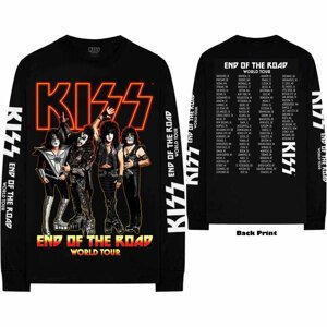 Kiss tričko End Of The Road Tour Čierna XL