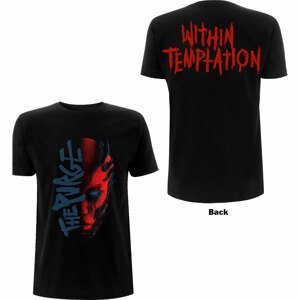 Within Temptation tričko Purge Outline (Red Face) Čierna S