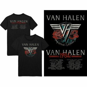 Van Halen tričko 84 Tour Čierna XL