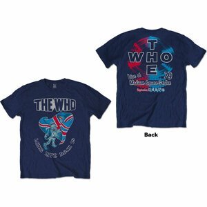The Who tričko Long Live Rock '79 Modrá XXL
