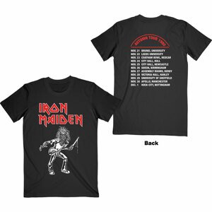 Iron Maiden tričko Autumn Tour 1980 Čierna XL