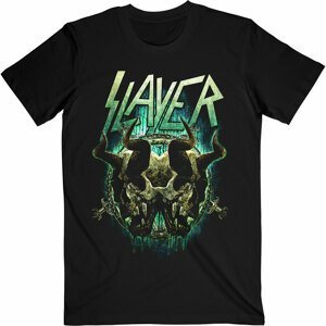 Slayer tričko Daemonic Twin Čierna XXL