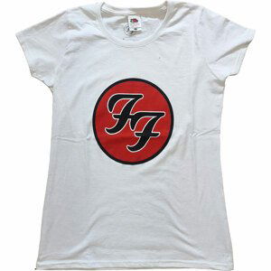 Foo Fighters tričko FF Logo Biela S