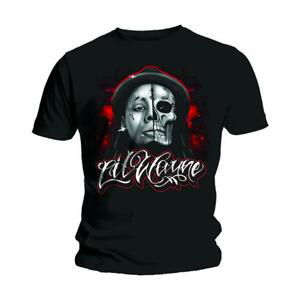 Lil Wayne tričko Skull Sketch Čierna M